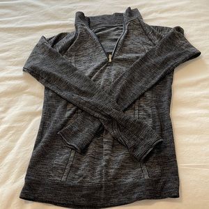 Merino 1/2 zip top